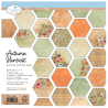 Elizabeth Craft Designs Autumn Harvest 12x12 Inch Patterned Cardstock Paper C027