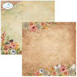 Elizabeth Craft Designs Autumn Harvest 12x12 Inch Patterned Cardstock Paper C027