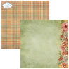 Elizabeth Craft Designs Autumn Harvest 12x12 Inch Patterned Cardstock Paper C027