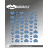 BY Lene Enamel Hearts "Blue - 54pcs" BLA006