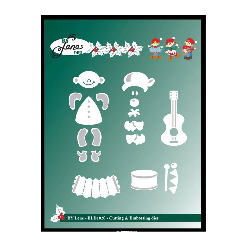 BY LENE DIES Christmas Elves  BLD1020