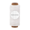 Simple and basic Polyester Thread "Soft white" SBA702