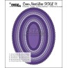 Crealies (Öppna Bågar) Oval 12,5x16,5 cm