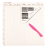 Vaessen Creative • CM Score Easy Scoring Board  Offwhite 30,5x30,5 cm