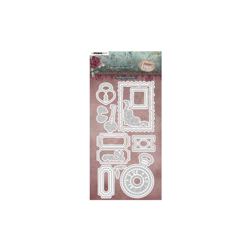 Studio Light • Inner Peace Cutting Die Vintage Elements