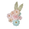 Prima Marketing Peach Tea Flowers Afternoon Tea16 st  blommor