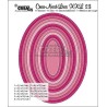 Crealies Stygn Oval  6,5 cm - 16,5 cm  XXL23