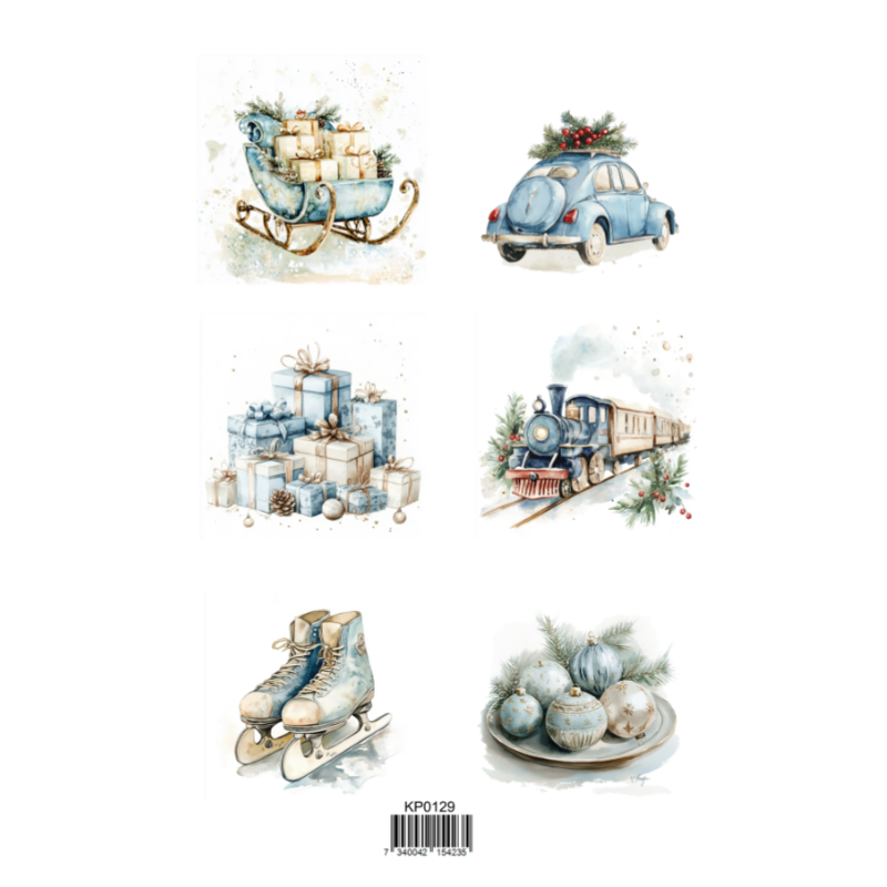 Reprint Klippark -Winter Vibes 1 - A4