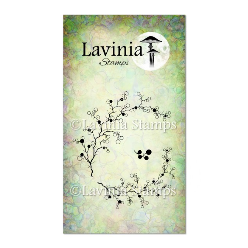 Lavinia Berry Wreath with Mini Berries Stamp