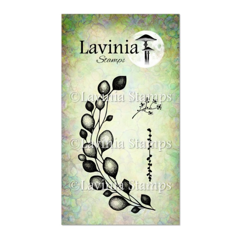 Lavinia Floral Wreath Stamp