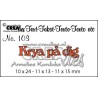 Crealies text die (SW) nr 103 Krya pa dig
