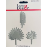 Lazer design 3 Dies Tallkvist grankvist blad