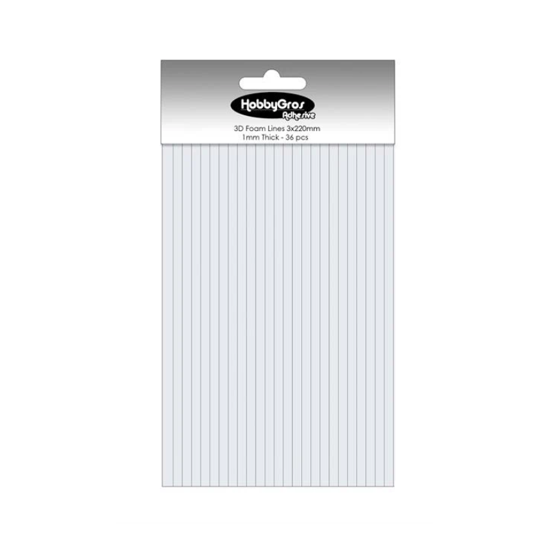 Hobbygros 3D Foam Lines  1mm HGA004