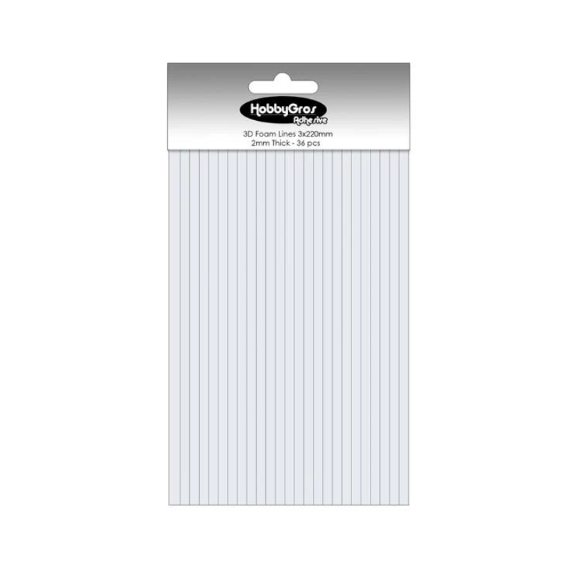 Hobbygros 3D Foam Lines  2mm HGA006