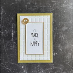 Simple and Basic die "Combi Striped Frames - A7" SBD493