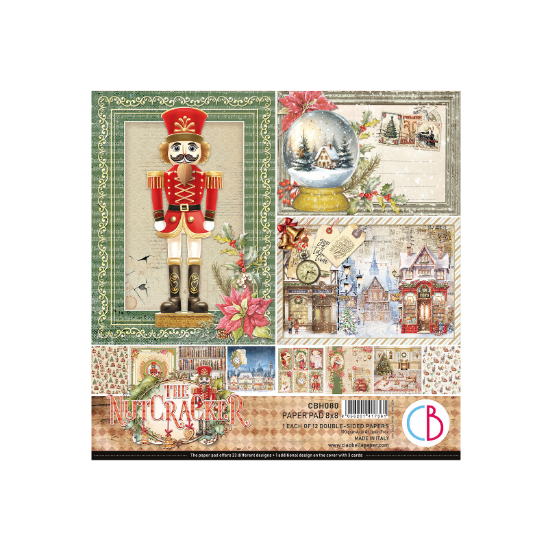 Ciao bella The Nutcracker Pad 8"x8" 12/Pkg