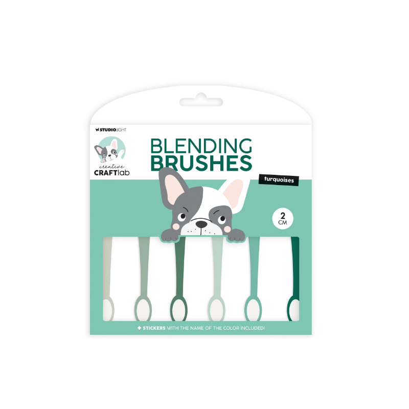 Creative Craftlab • Essentials Blending Brushes Soft Brush Turquioses