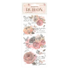 Stamperia Shabby Rose Rub-On 4x8,5 Inch DFLRB93