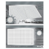 Tonic Studios • Tim Holtz STOR Glass Studio Mat White 1912e