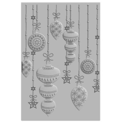 Sizzix 3D Textured Impressions Sparkly Ornaments 666307