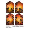 Lavinia Stamps Clear Stamps - Small Robins LAV928