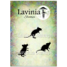 Lavinia stamps Three Woodland Mice LAV402