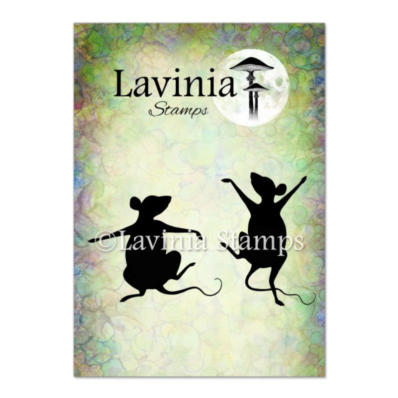 Lavinia stamps Minni and Moo LAV727