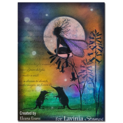 Lavinia stamps Millie and Munch LAV718