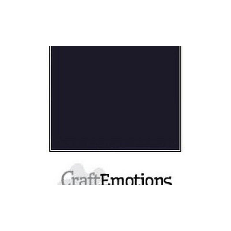 CraftE Cardstock Slätt Black 12"x12" 10st