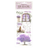 Stamperia Rub on Lavender Rub-On 4x8,5 Inch Window DFLRB99