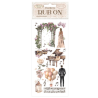 Stamperia Rub on Romance Forever Rub-On 4x8,5 Inch Arch DFLRB65