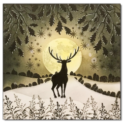 Lavinia stamps Tree Scene LAV219