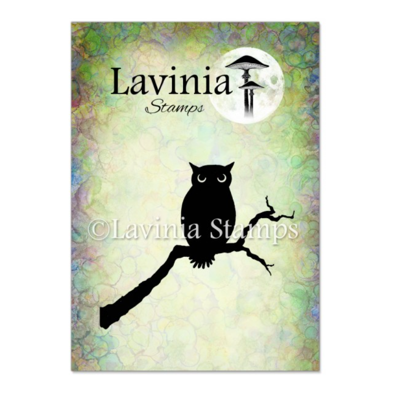 Lavinia stamps Owl LAV202