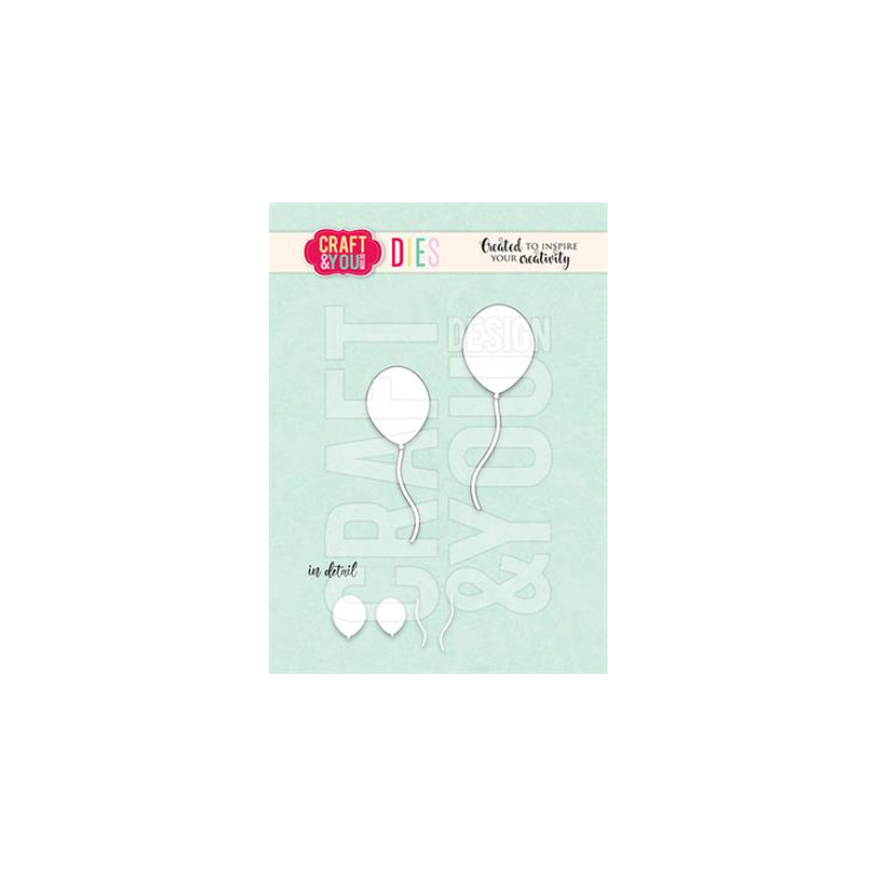 Craft&You Dies "Balloons" CW287 BALONGER