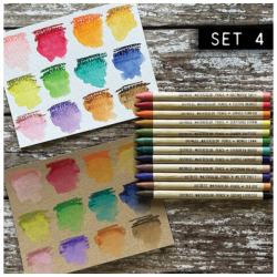 Ranger Tim Holtz Distress Watercolor Pencils Kit 4 (12pcs) TDH83580