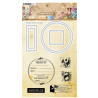 Studio Light • Wild & Free Stamp & Cutting Die Round ATC & stamps
