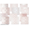 Decorer Damask in Pink 8x8 Inch Paper Pack (Double-sided) DECOR-B44-442