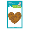 Lawn Fawn Floral Heart Hot Foil Plates LF3620