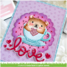 Lawn Fawn Doily Hearts Lawn Cuts Dies LF3612