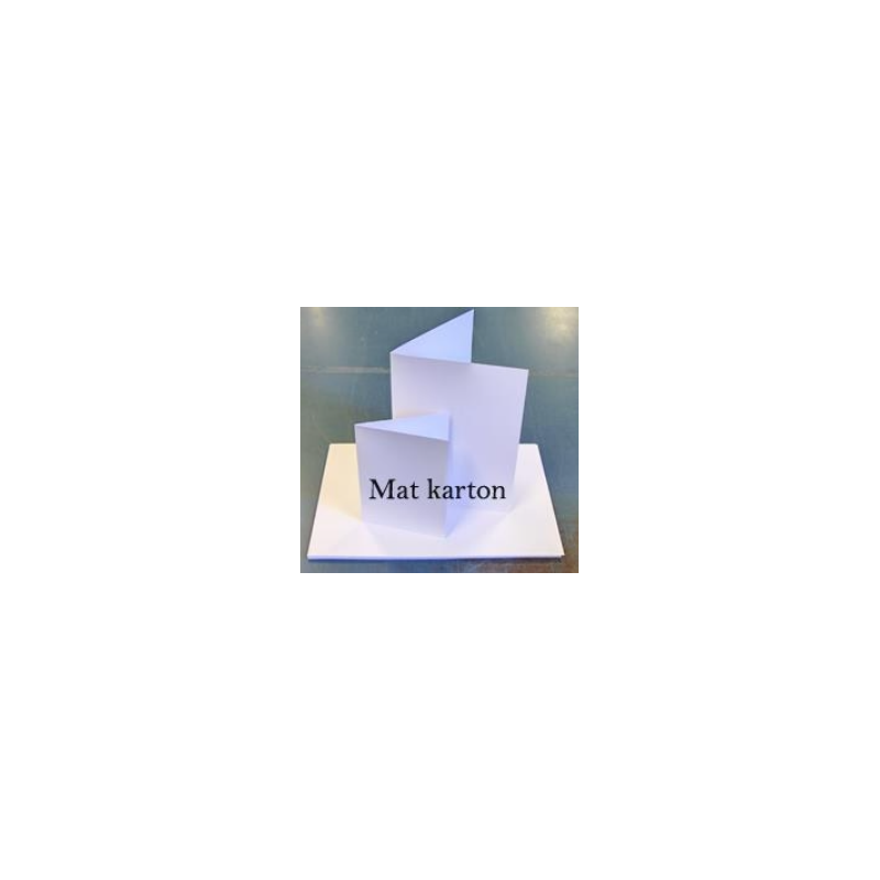 Cardbase white 200g A5 MATT 520015