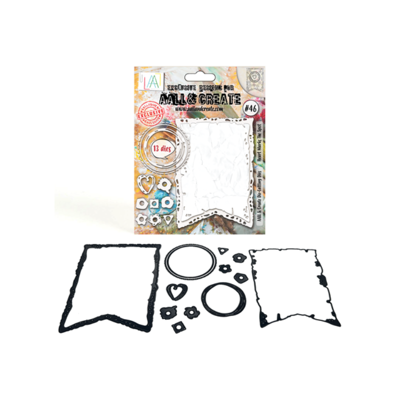 Aall and Create Cutting Dies Heart Marks The Spot AALL-DI-046