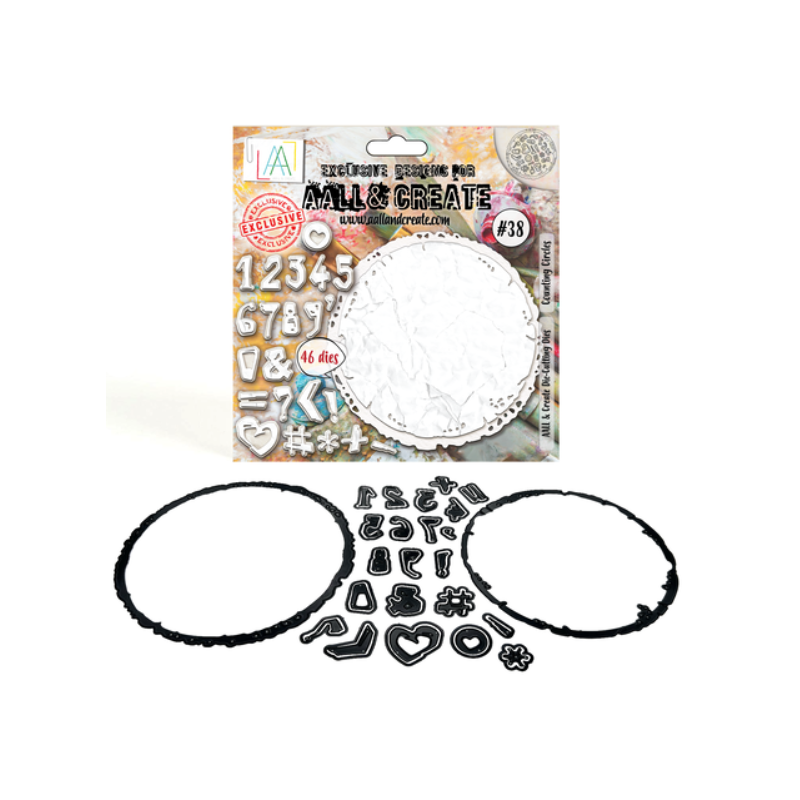 Aall and Create Cutting Dies Counting Circles AALL-DI-038