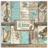Stamperia Music 8x8 Inch Paper Pack SBBS118