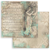 Stamperia Music 8x8 Inch Paper Pack SBBS118