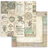 Stamperia Music 8x8 Inch Paper Pack SBBS118