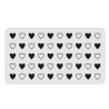 Sizzix 2D Texture Fades w/ Thinlits Die by Tim Holtz Vault Side Order Love Notes (1+8pcs) 666860