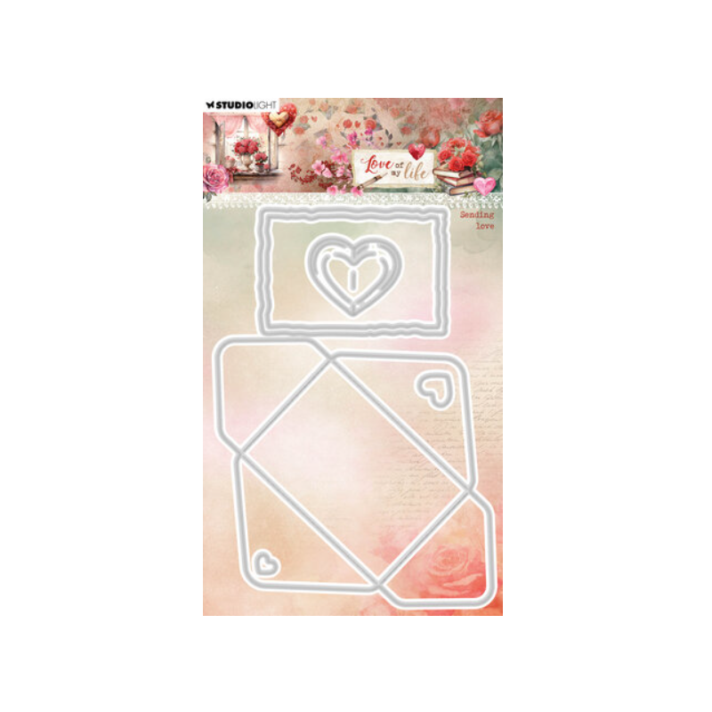 Studio Light Love of My Life Cutting Die Sending Love SL-LL-CD950