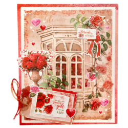 Studio Light 8X8 Love of My Life Design Paper Pad Backgrounds SL-LL-DPP274