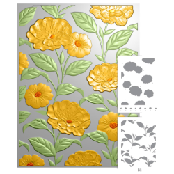 Creative Expressions Bold Blooms Companion Painting Stencil Set  2 Pack CEST131