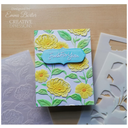 Creative Expressions Bold Blooms Companion Painting Stencil Set  2 Pack CEST131